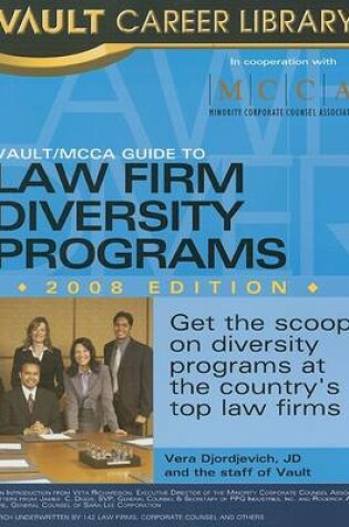Cover of Vault/MCCA Guide to Law Firm Diversity Programs
