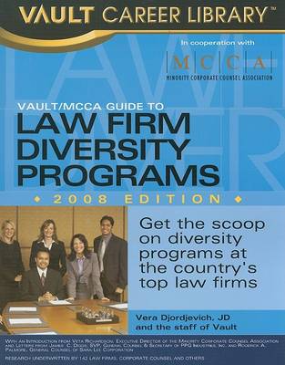 Cover of Vault/MCCA Guide to Law Firm Diversity Programs