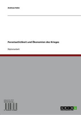 Book cover for Parastaatlichkeit Und Okonomien Des Krieges