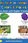 Book cover for My First Indonesian Colors & Places Picture Book with English Translations