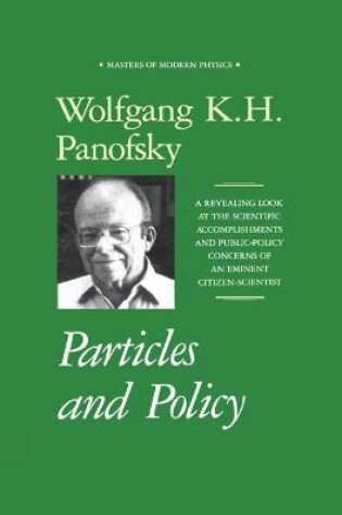 Cover of Particles and Policy