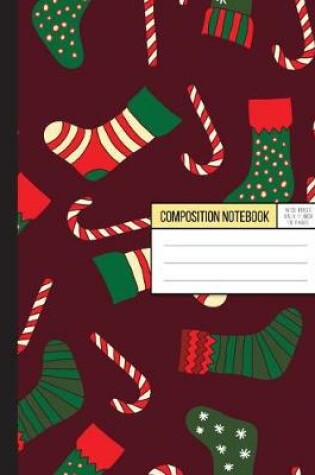 Cover of Happy New Year and Christmas Party - Wide Ruled Inside Notebook