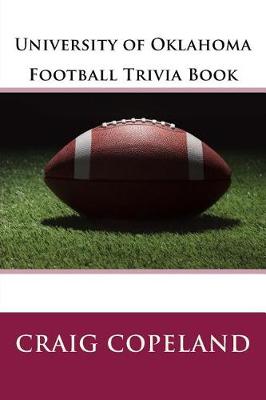 Book cover for University of Oklahoma Football Trivia Book