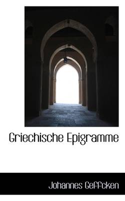 Book cover for Griechische Epigramme