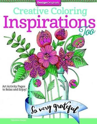 Book cover for Creative Coloring A Second Cup of Inspirations