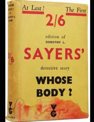 Book cover for Whose Body? Novel