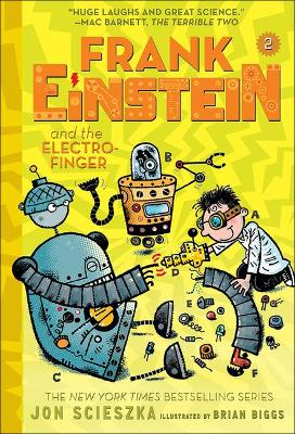 Book cover for Frank Einstein and the Electro-Finger