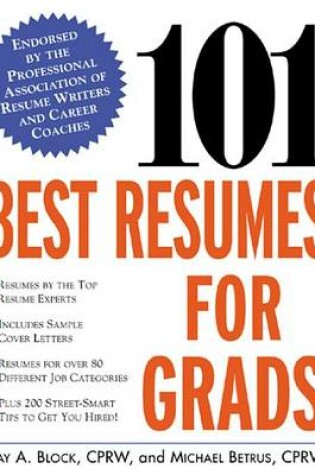 Cover of 101 Best Resumes for Grads