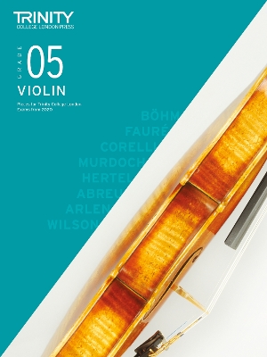 Book cover for Violin 2020-2023. Grade 5