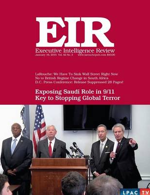 Book cover for Executive Intelligence Review; Volume 42, Issue 3
