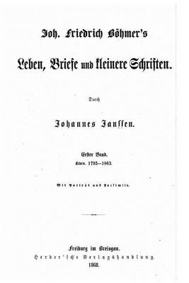 Book cover for Leben, Briefe und kleinere Schriften