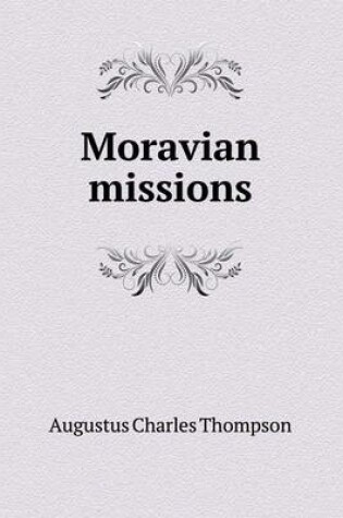 Cover of Moravian Missions