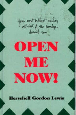 Cover of Open Me Now