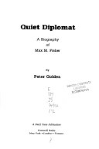 Cover of Quiet Diplomat