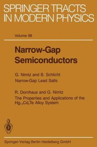 Cover of Narrow-Gap Semiconductors