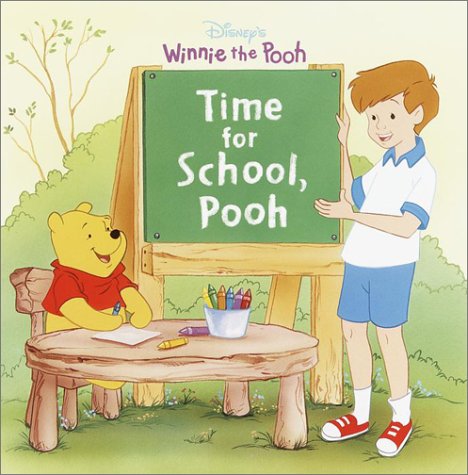 Book cover for Time for School, Pooh