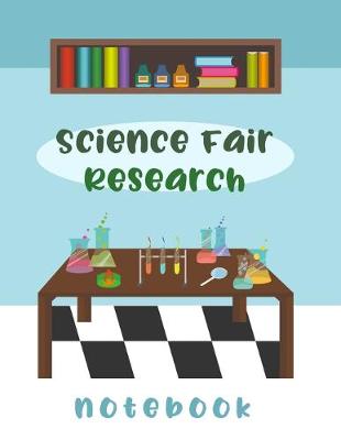 Book cover for Science Fair Research Notebook