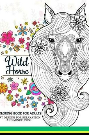 Cover of Wild Horses coloring book