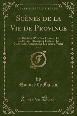 Book cover for Scènes de la Vie de Province, Vol. 3