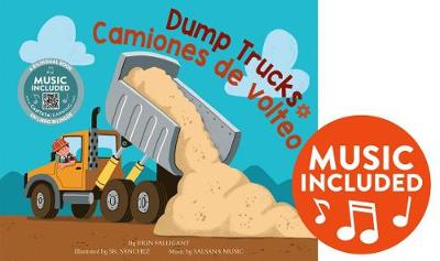 Book cover for Dump Trucks / Camiones de Volteo