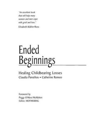 Cover of Ended Beginnings