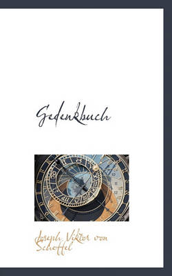 Book cover for Gedenkbuch