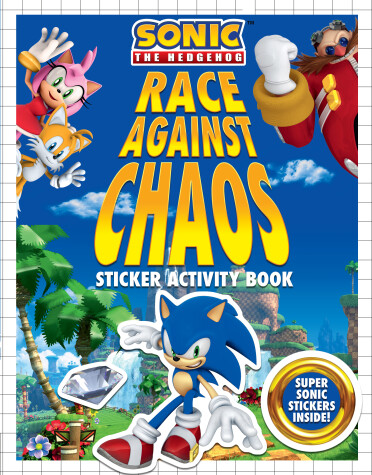 Book cover for Race Against Chaos Sticker Activity Book
