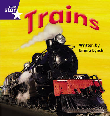 Book cover for Star Phonics: Trains (Phase 4)