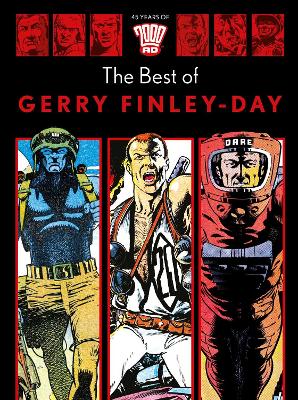 Book cover for 45 Years of 2000 AD: The Best of Gerry Finley-Day