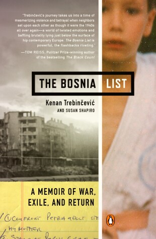 Book cover for The Bosnia List