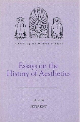 Cover of Essays on the History of Aesthetics