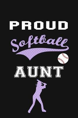 Book cover for Proud Softball Aunt