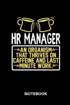 Book cover for HR-Manager - Notebook