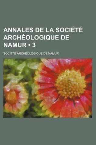 Cover of Annales de La Societe Archeologique de Namur (3)