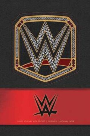 Cover of WWE Hardcover Ruled Journal