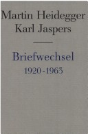 Book cover for Briefwechsel 1920-1963