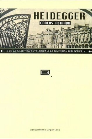 Cover of Martin Heidegger