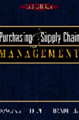 Cover of Purchasing and Supply Management