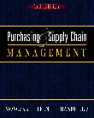 Book cover for Purchasing and Supply Management