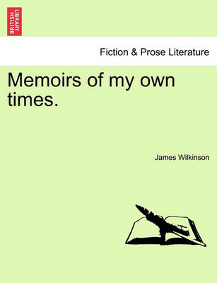 Book cover for Memoirs of My Own Times. Vol. III