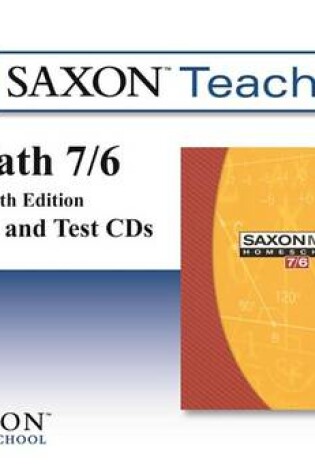 Cover of Saxon Math 76 Teacher CD-ROM
