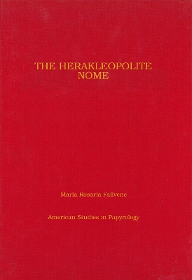 Book cover for The Herakleopolite Nome