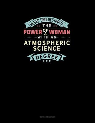 Cover of Never Underestimate The Power Of A Woman With An Atmospheric Science Degree