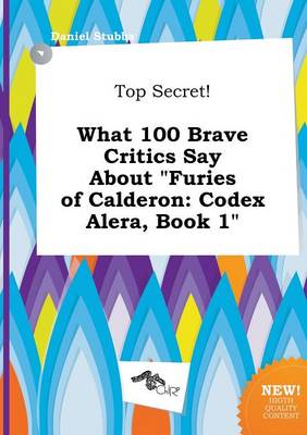 Book cover for Top Secret! What 100 Brave Critics Say about Furies of Calderon