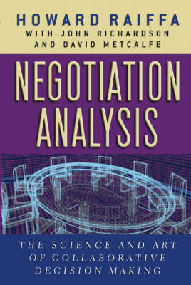 Book cover for Negotiation Analysis