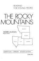 Book cover for The Rocky Mountains