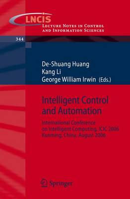 Cover of Intelligent Control and Automation