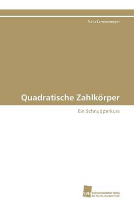 Book cover for Quadratische Zahlkoerper