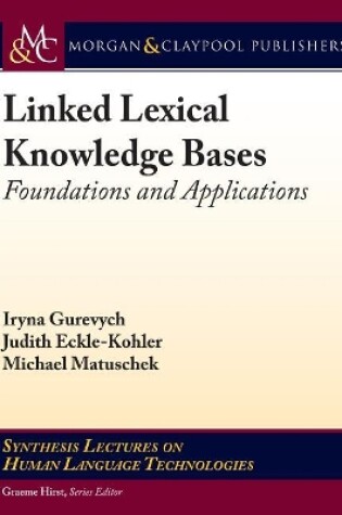 Cover of Linked Lexical Knowledge Bases