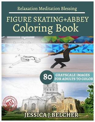 Book cover for FIGURE SKATING+ABBEY Coloring Books